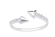 Arrow Ring Solid Sterling Silver Ladies