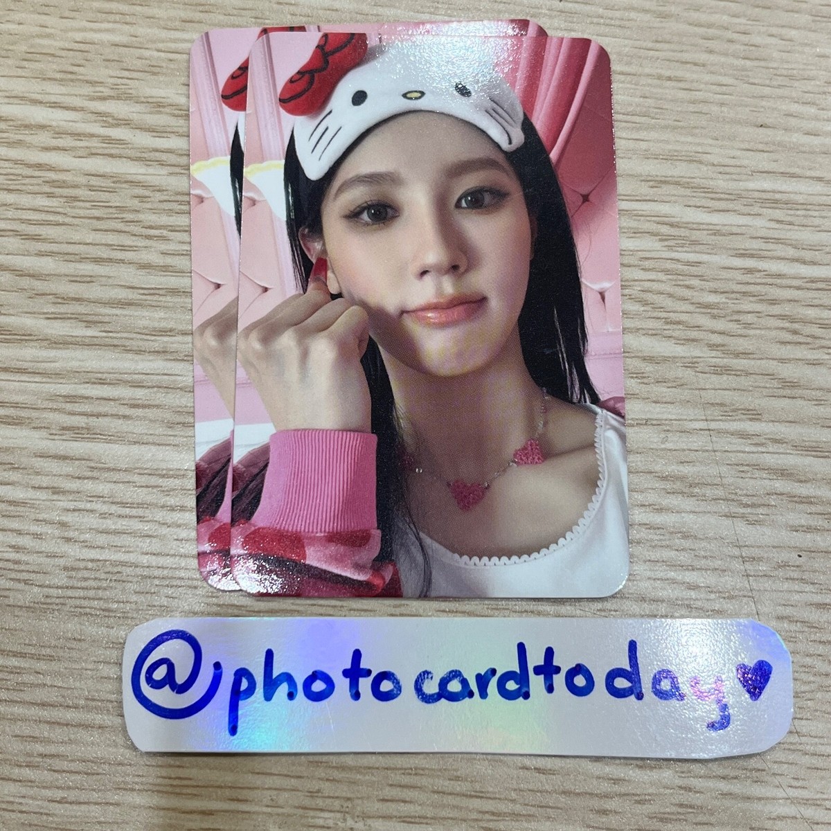 G)I-DLE 6th Mini Album I Feel Apple Music Lucky Draw Photocard | eBay