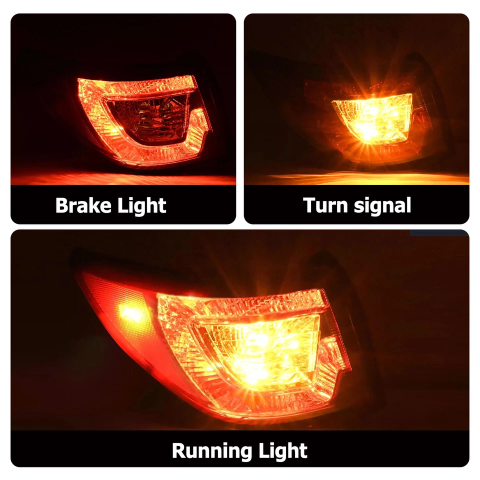 Luz trasera apta para Chevrolet Traverse 2013-2017 lado izquierdo del conductor halógena con bombilla Foto 3 de 4