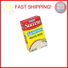 Success Boil-in-Bag Rice, White Rice, Quick and Easy Rice Meals, 14-Ounce Box