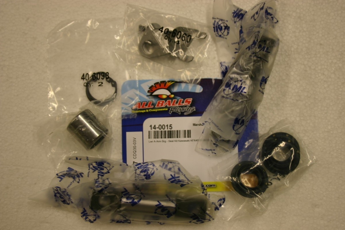 KAWASAKI 2008-14 KFX450R Lower A Arm Bearing Kit | eBay
