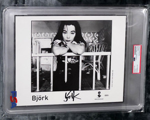 bjork ビョーク直筆サイン Bjork Autograph | eBay