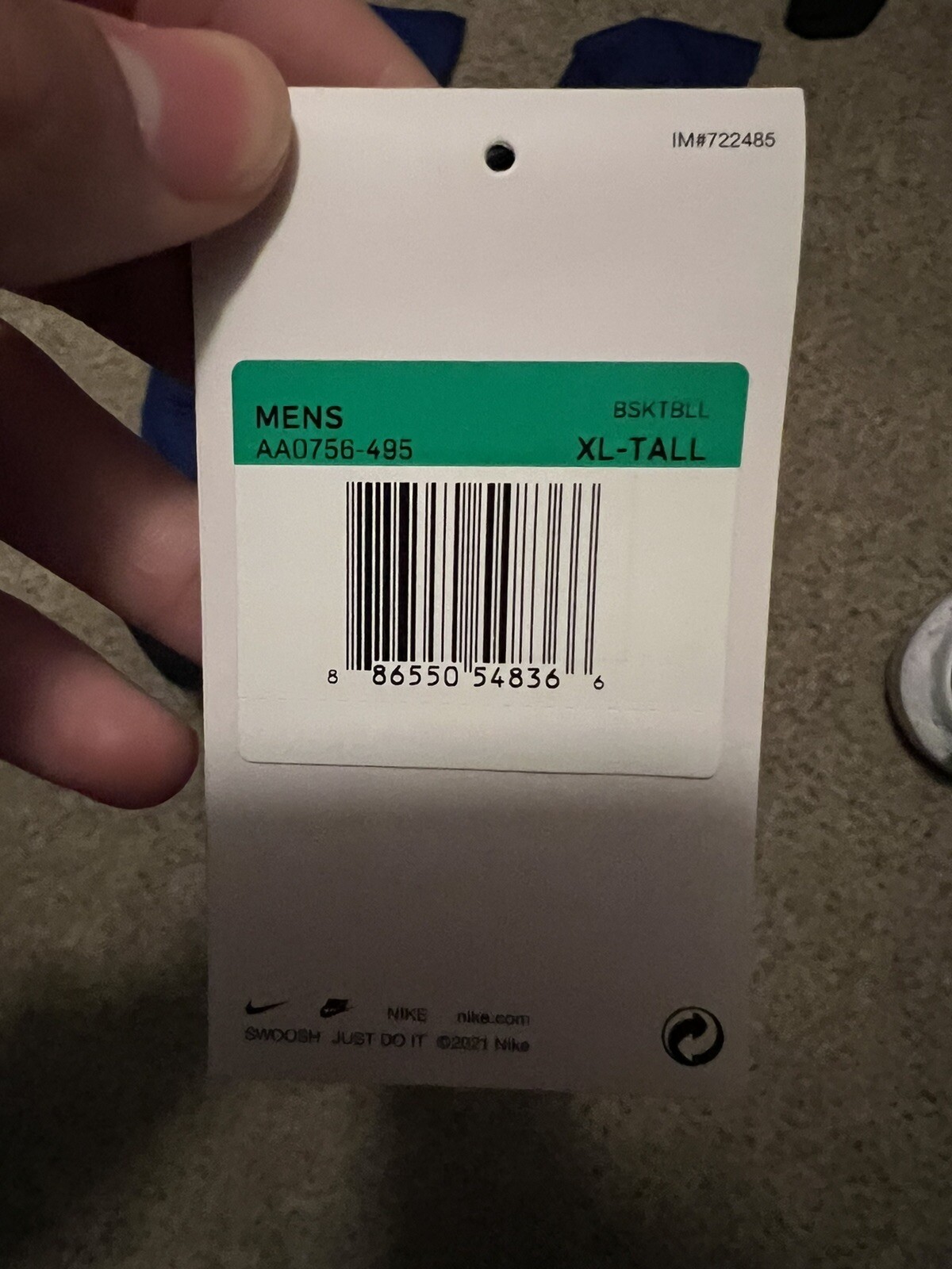 NBA + Nike Pro Mens Leggings With Knee Pads Sz XLT Blue With Tags eBay