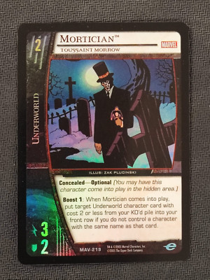 VS VERSUS SYSTEM - Mortician MAV-219 - Foil ENG