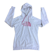 The North Face Hoodie Women s Medium Gray Purple