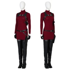 Resident Evil 4 Ada Wong Jumpsuit Cosplay Costume Armpit Holster Outfit Parts