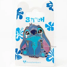 Disneyland Paris Lilo & Stitch Stitch Crying  Authentic Pin Trading Pin