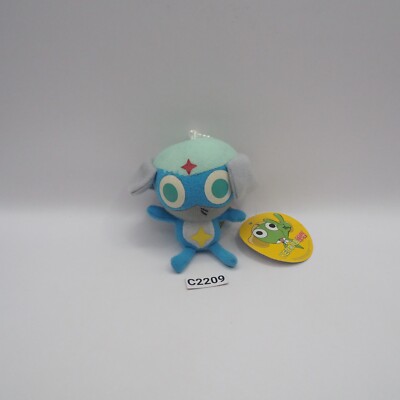 Keroro Gunso C2209 Sergeant DORORO Chieefly Plush 3'' Mascot TAG Toy Doll Japan