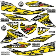 Decal Kit for 2019-2021 SEA DOO RXT 300 YELLOW