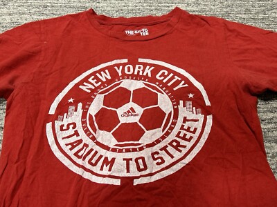 ® THE GO-TO TEE Adidas T-Shirt Adult Small Red The Go-To Performance Tee Short