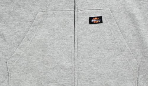 Dickies Men's Midweight Hoodie Full Zip Work Outerwear Fleece Hooded Jacket - Picture 12 of 13