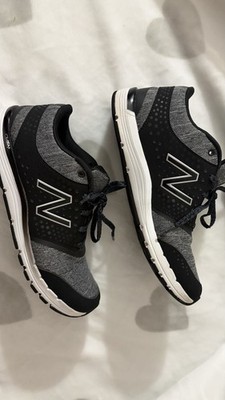 New Balance 577 Lace-Up Low Top Athletic Sneaker Black/Gray WX577HB4