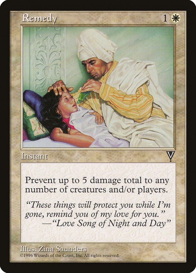 MTG Magic the Gathering Remedy (17/167) Visions LP
