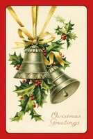 Holzschild 30X20 Cm Weihnachtszweig Glocke Christmas Deko Geschenk Holz Schild