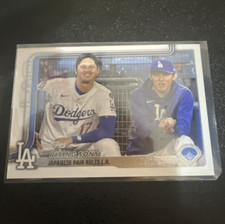 Topps Update Series Rising Sons US269 Shohei Ohtani Roki Sasaki Dodgers 2025
