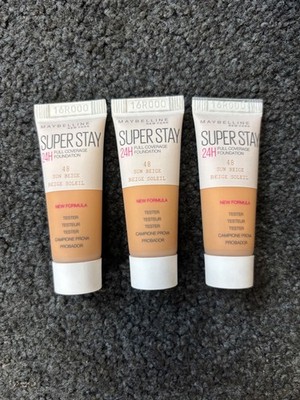 Maybelline Superstay 24H Full Coverage Foundation 3 x 10 ml *FARBTON WÄHLBAR*