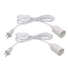 Plug in Hanging Light Kit, Hanging Lights with Plug in Cord, E26 E27 Industri...