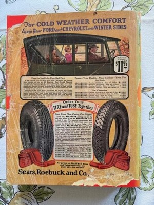 1927 Edition of the SEARS ROEBUCK CATALOGUE The Roaring 20s 1970