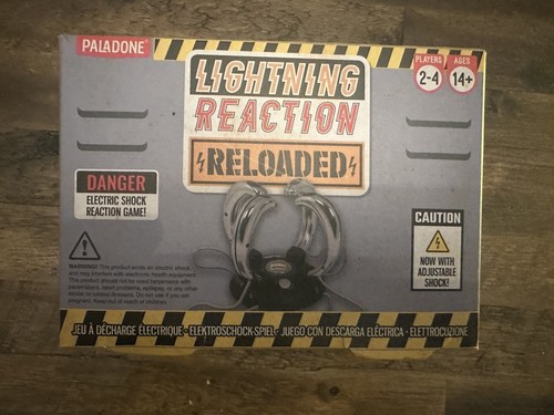 Paladone Lightning Reaction Reloaded - Jeu de société Electro Shock Reaction - Pour adultes et enfants - Extreme Roulette