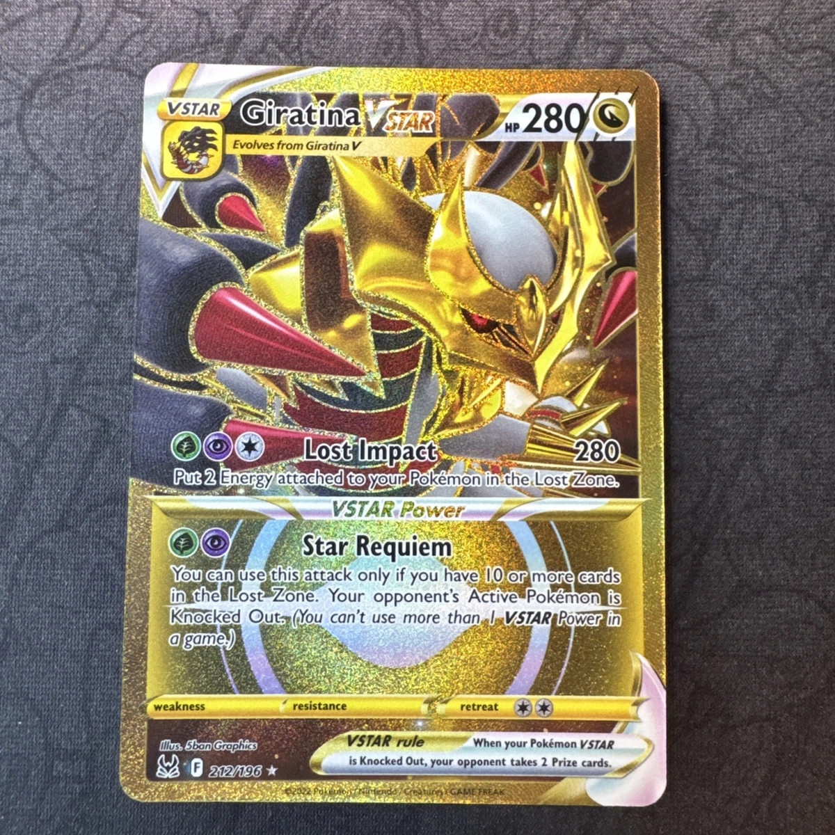 Giratina VSTAR Pokémon TCG Cards for sale | eBay