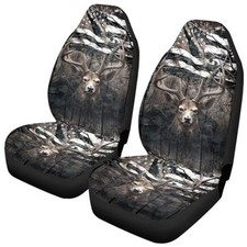 Vintage Usa Flag Universal Car Seat Covers For Car Vintage Usa Flag Camo Deer Vintage Usa Flag Universal Car Seat Covers For Car Vintage Usa Flag Camo Deer