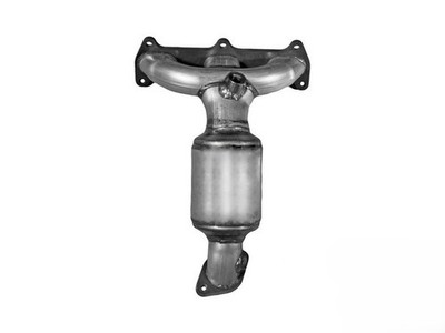Catalytic Converter with Integrated Exhaust Manifold Fits: 2007 2008 Hyundai Tuc