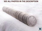NobleSpirit Excellent $5 FV 50x Barber Silver Quarter Mixed Date / Cond