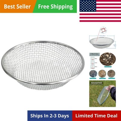 Gardening Sand Soil Compost Sifter Perfect for 5 Gallon Bucket 1, 1/4 Inch