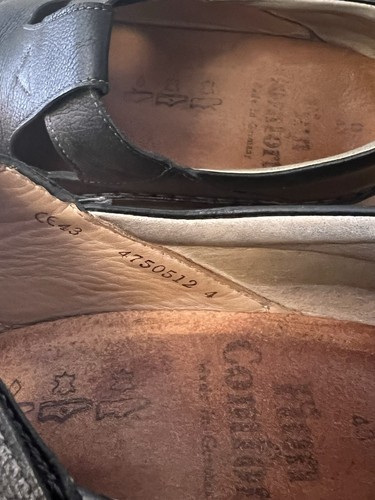 Finn Comfort Nashville Women’s Leather Shoes Black Size 43 /12 Made in Germany - Picture 11 of 12