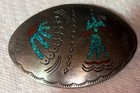 Vintage Southwestern Belt Buckle Marked HB   Very Nice!!! — photo 4