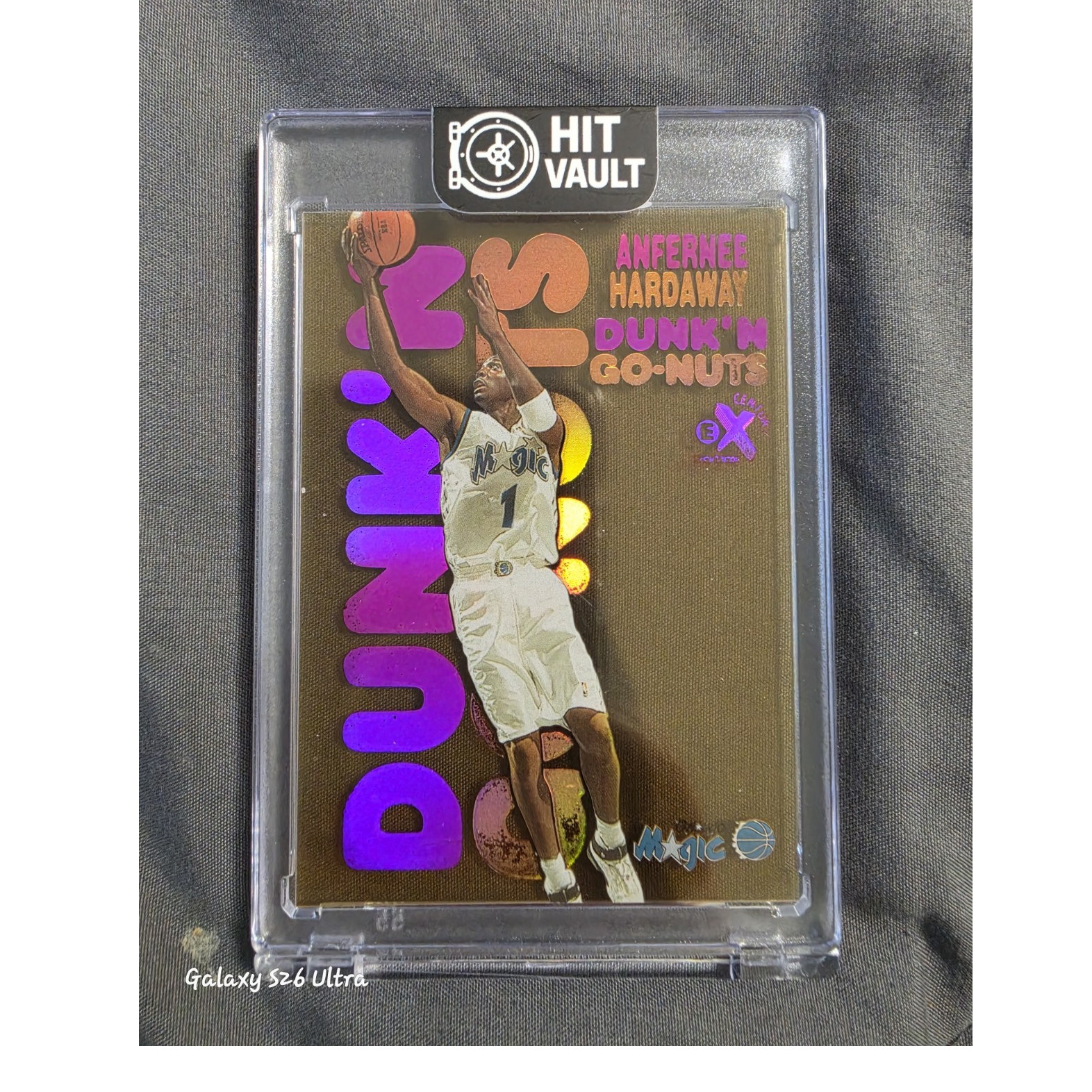 SkyBox 1998-99 E-X Century Anfernee Hardaway Dunk'n Go-Nuts #17 DG Magic