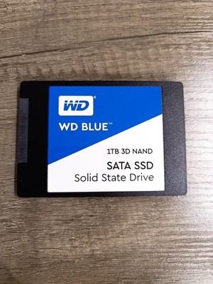 WD Blue 1TB 3D NAND SATA SSD (2,5'')   Nur Testweise Eingebaut Wie Neu  Ohne OVP