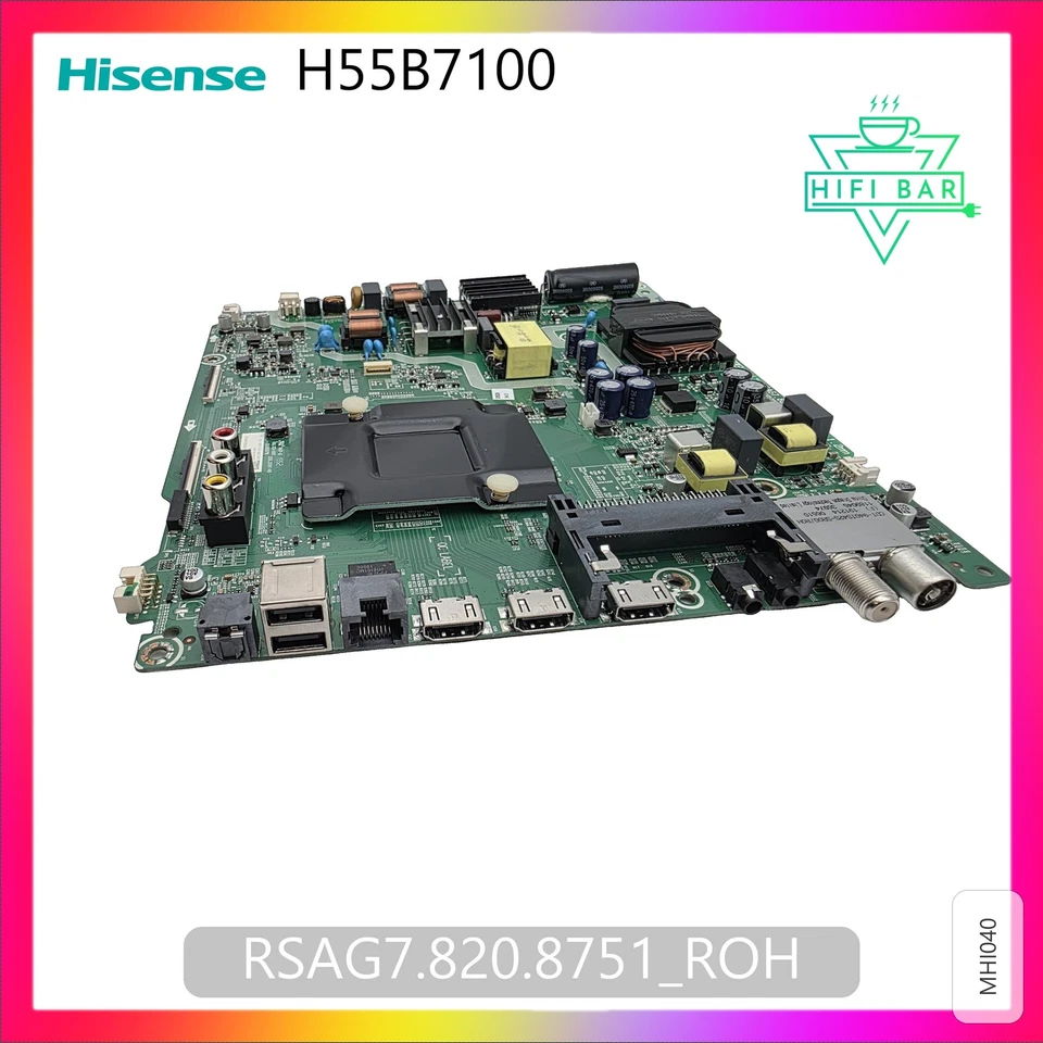 ✅ Carte Mère pour TV Hisense H55B7100 RSAG7.820.8751/ROH ✅ - Photo 3/4
