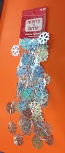 Merry Brite Paiette Garland 9ft Long New In Package 2006