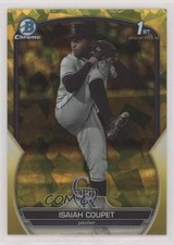 2023 Bowman Chrome Draft Sapphire Edition Yellow 15/75 Isaiah Coupet 0c3e