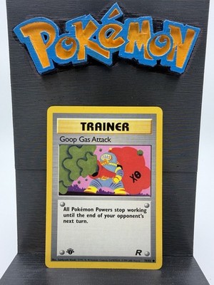 1st Edition Goop Gas Attack - Team Rocket - #78/82 - Vintage Pokémon Card WOTC