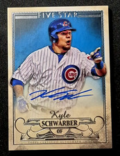 2016 Topps Five Star Autograph Kyle Schwarber.