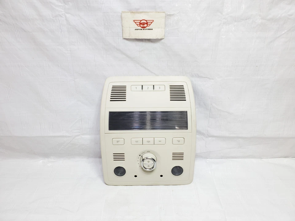 Lámpara de mapa de luz domo consola superior Volkswagen Touareg 15-17 OEM 7P6947105AE Foto 2 de 4