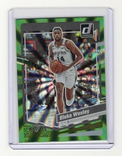 2023-24 Donruss #99 Blake Wesley Green Laser Holo