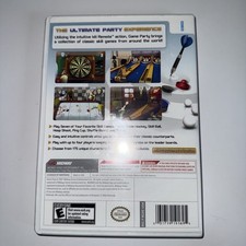 Game Party Nintendo Wii Complete w/manuel *Very Good* few light scratches