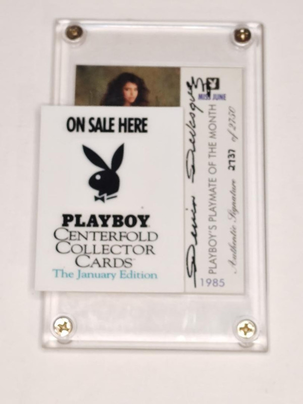 Playboy autographed card Devin De Vasquez