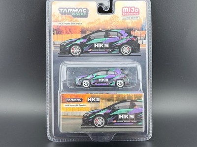 Tarmac Works Toyota GR Corolla HKS Global64 1/64 | eBay