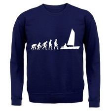 Evolution of Man Sailing - Kids Hoodie / Sweater - Sail Boats Sailor Boating