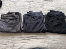 Bylt Tech Denim Everyday Pant 2.0 Size 32 - 3 Pack - Blue/Black/Grey