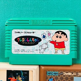 [Set of 3] Famicom Crayon Shin-chan Ora to Poipoi Doraemon Ninja Hattori-kun