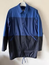Men’s M Paul Smith Blue Ombré Rubberised Rain Coat