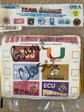 Wake Forest Univ. Team Banner/Flag 3' x 5' Tag Express Vintage 1996 NEW & Sealed