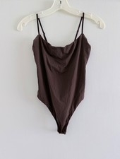 Skims cami bodysuit, 2-packs, brown and beige, M