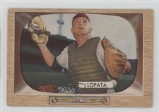 1955 Bowman Stan Lopata #18 1a1f