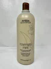 Aveda Rosemary Mint Hand And Body Wash  Flower And Plant Essences 33.8oz